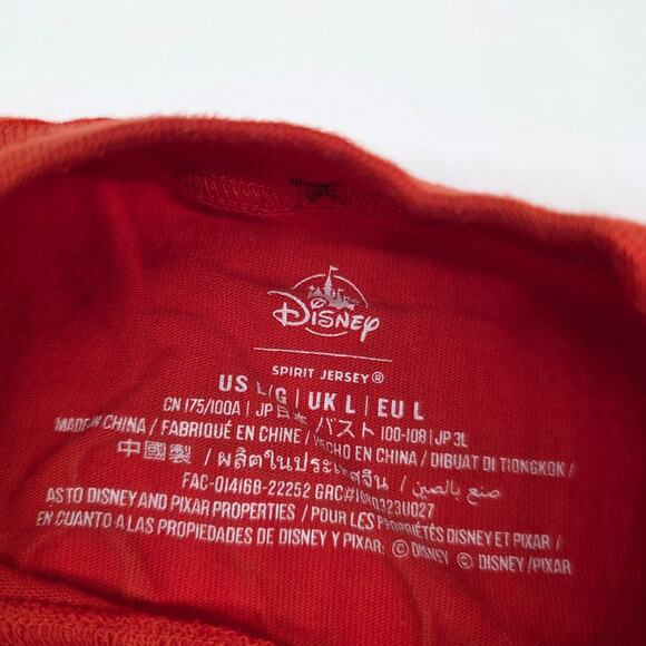 Disney Spirit Jersey Cat Freakin Adorable Cropped Women Large Orange - Picture 8 of 11